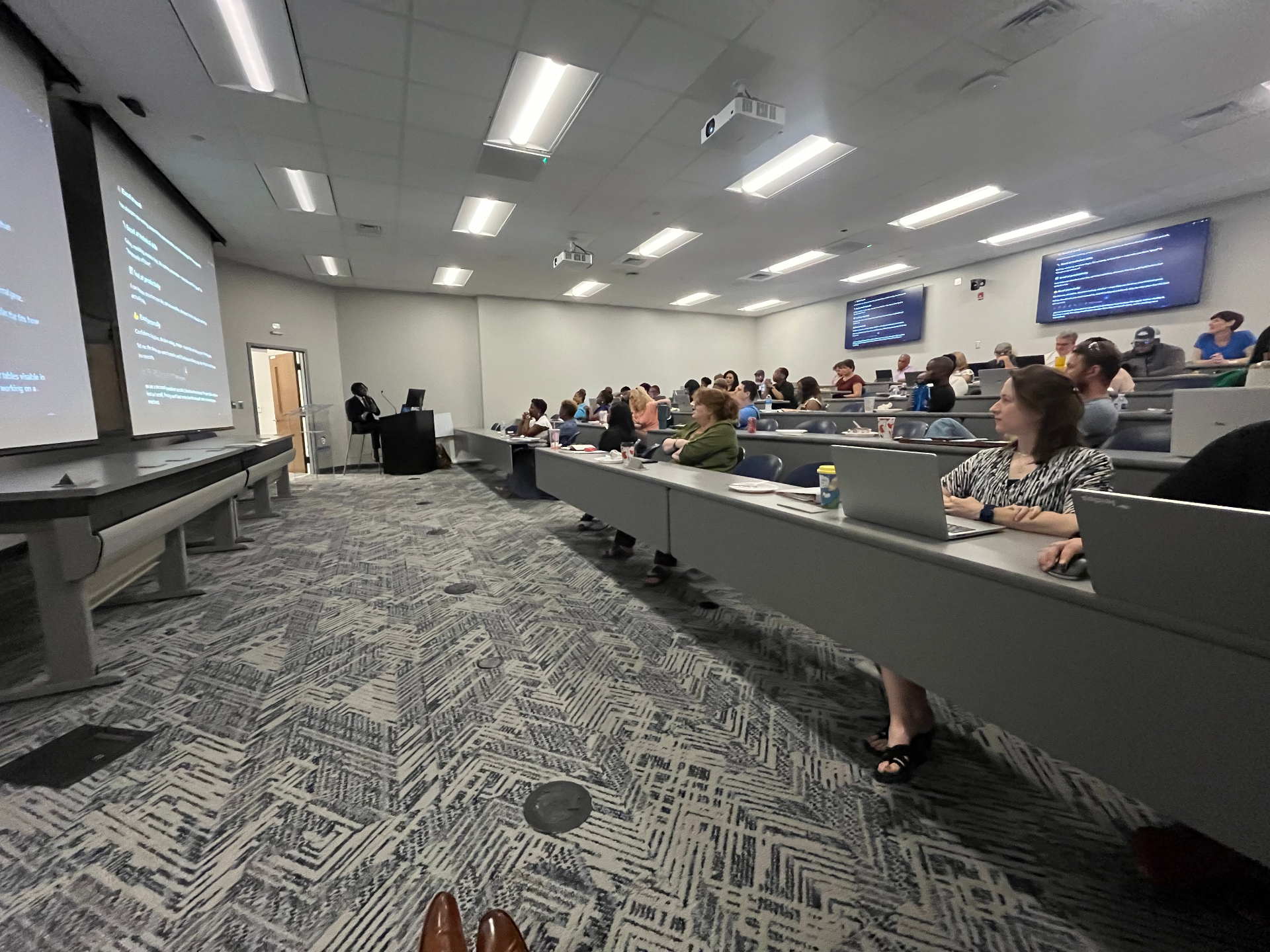 Learners, educators, and industry partners in a live workforce-readiness session